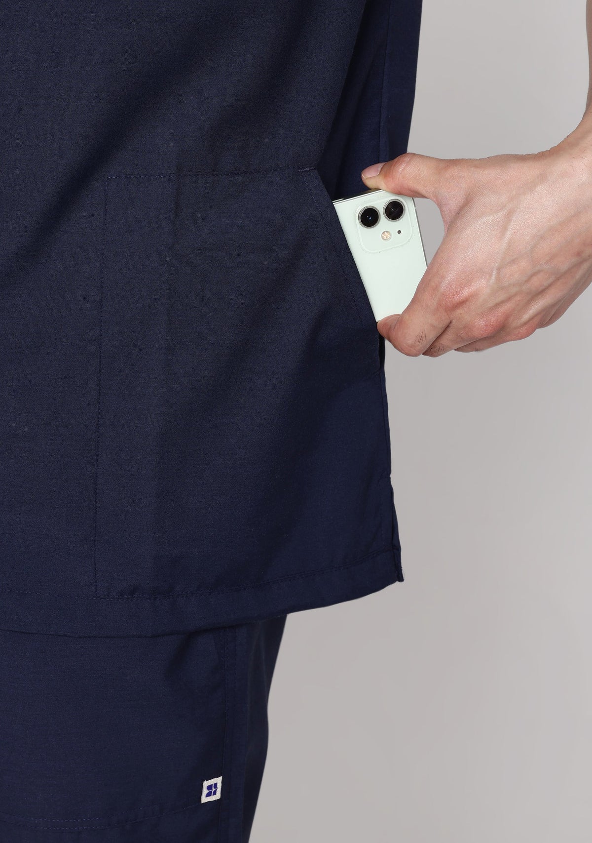 Classic Men's V-Neck (Navy) Scrub (Copy)