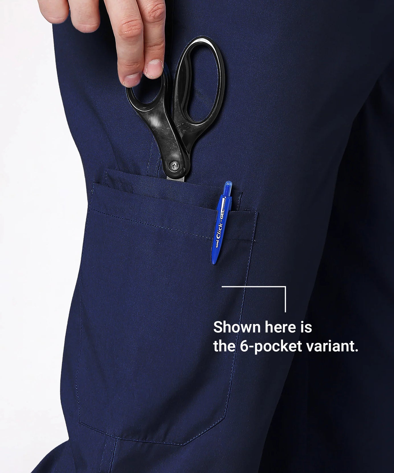 Classic Men's V-Neck (Navy) Scrub (Copy)