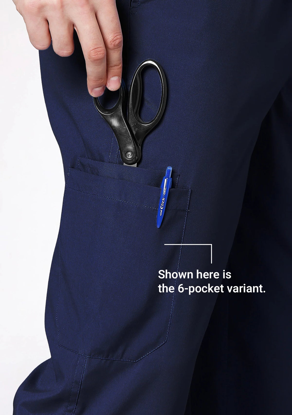 Classic Men's V-Neck (Navy) Scrub (Copy)